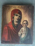 Icoon - Moeder Gods van Kazan - Hout, Antiek en Kunst