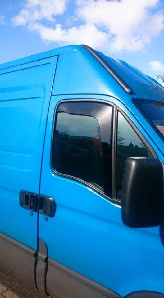 Iveco Daily massif zijwindschermen pasvorm raamspoilers Heko, Auto-onderdelen, Ruiten en Toebehoren, Nieuw, Alfa Romeo, Audi, BMW