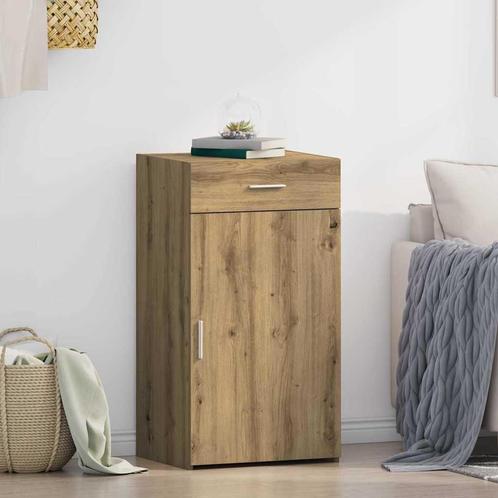 vidaXL Dressoir artisanaal eikenkleurig 50 x 42,5 x 93 cm, Huis en Inrichting, Kasten | Dressoirs, Nieuw, Minder dan 50 cm, Overige houtsoorten