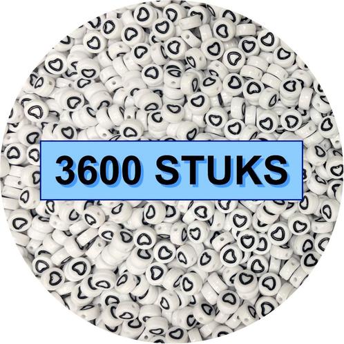 Fako Bijoux® - Hartjes Kralen Bulk - Acryl - 7mm - Sieraden, Hobby en Vrije tijd, Kralen en Sieraden maken, Verzenden