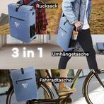 Tweedekans | MIVELO fietstas voor bagagedrager - 3-in-1, Ophalen of Verzenden, Zo goed als nieuw, Mivelo