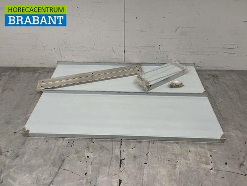 RVS Dubbel Wandschap schap 100 x 30 cm Horeca, Zakelijke goederen, Horeca | Keukenapparatuur, Nieuw in verpakking, Ophalen of Verzenden