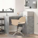 vidaXL Hoekbureau Betongrijs 102x88x75 cm Engineering Hout, Huis en Inrichting, Verzenden, Nieuw