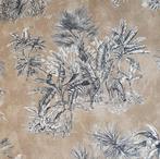 Origineel Toile de Jouy weefsel Land - Serenawerk - Textiel, Antiek en Kunst