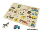 knoppuzzels groot houten puzzels met nopjes, Ophalen of Verzenden, Nieuw, Overige typen