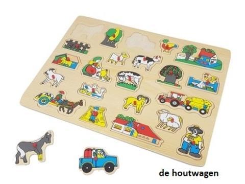knoppuzzels groot houten puzzels met nopjes, Kinderen en Baby's, Speelgoed | Houten speelgoed, Overige typen, Nieuw, Ophalen of Verzenden