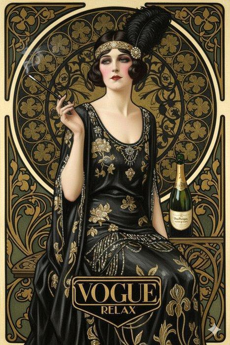 CREATIVE_HUB - Dom Perignon in starlettes Vogue relax, Huis en Inrichting, Overige Huis en Inrichting