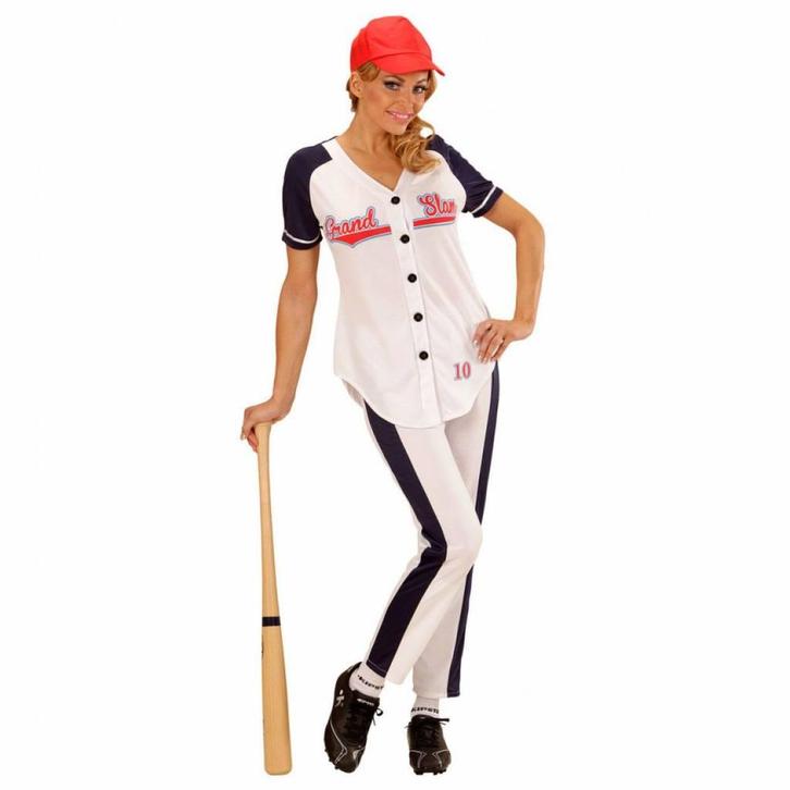 All Star Honkbal Vrouw Kostuum, Kleding | Dames, Carnavalskleding en Feestkleding, Nieuw, Ophalen of Verzenden