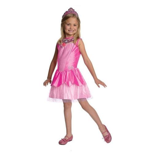 Roze prinsessen jurkje met tiara - Prinsessen kleding, Kinderen en Baby's, Carnavalskleding en Verkleedspullen, Ophalen of Verzenden