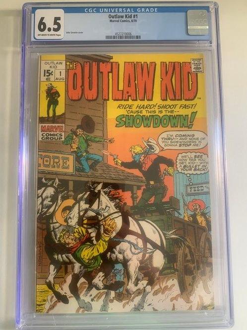 The Outlaw Kid #1 - Showdown! - 1 Graded comic - Eerste druk, Boeken, Strips | Comics