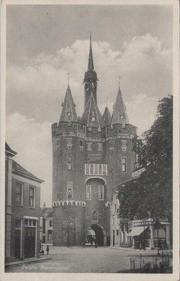 ZWOLLE - Sassenpoort, Verzamelen, Ansichtkaarten | Nederland, Verzenden