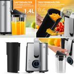 KESSER® Sapcentrifuge - Juicer voor Groenten & Frui - 1100W, Verzenden, Nieuw