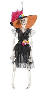 Dia de los Muertos skeletje ‘La Flaca’ (40 cm) Dag van de, Hobby en Vrije tijd, Verzenden, Nieuw