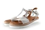 Nelson Sandalen in maat 40 Wit | 10% korting, Kleding | Dames, Schoenen, Verzenden, Wit, Sandalen of Muiltjes, Zo goed als nieuw