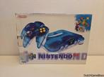 Nintendo 64 / N64 - Console - Clear Blue - Boxed, Spelcomputers en Games, Spelcomputers | Nintendo 64, Verzenden, Gebruikt