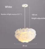 Veren Kroonluchter – Scandinavische Hanglamp met E27 LED, Huis en Inrichting, Lampen | Hanglampen, Verzenden, Nieuw