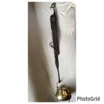 Draagbaar fornuis (2) - Hout en ijzer - Houten vuurhaal