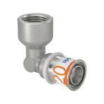 Uponor S-Press Plus perskoppeling 1/2 binnendraad x Ø20 kni, Verzenden, Nieuw