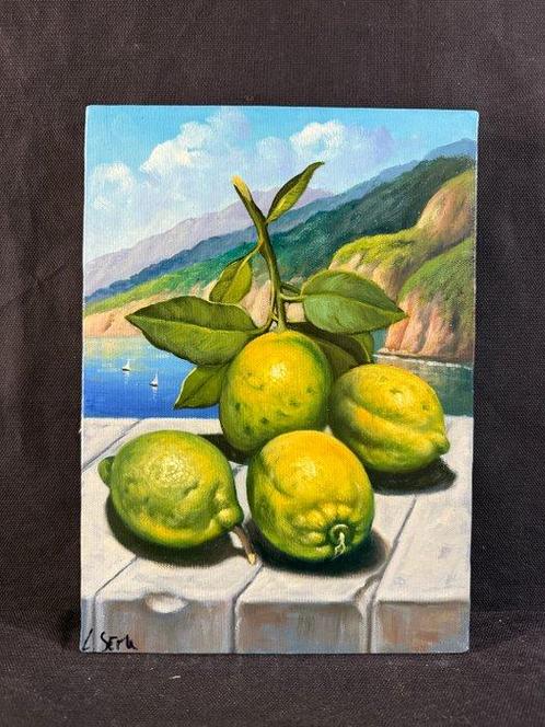 L. Seme (XX) - Limoni, Antiek en Kunst, Kunst | Schilderijen | Klassiek