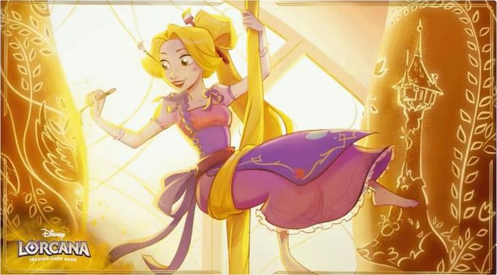 Disney Lorcana TCG - Ursulas Return Playmat Rapunzel |, Hobby en Vrije tijd, Verzamelkaartspellen | Overige, Nieuw, Verzenden