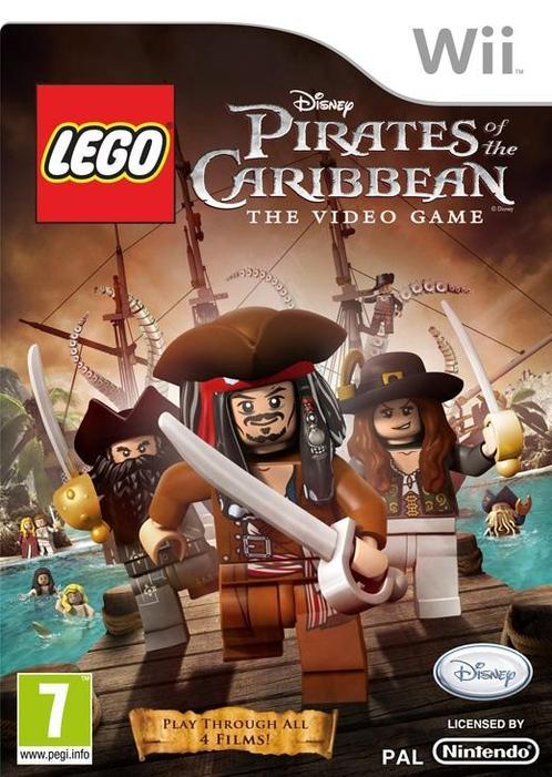 LEGO Pirates of the Caribbean Wii Nintendo - GameshopX.nl, Spelcomputers en Games, Games | Nintendo Wii, 2 spelers, Vanaf 7 jaar
