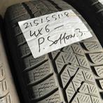 4 x Pirelli Sottozero 3 215-55-18 Winterbanden 6mm, Auto-onderdelen, Banden en Velgen, 18 inch, Band(en), Personenwagen, Gebruikt