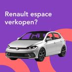 Jouw Renault espace snel en zonder gedoe verkocht.