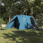 vidaXL Koepeltent met dak met opslag Blauw 397 x 304 x 193, Verzenden, Nieuw