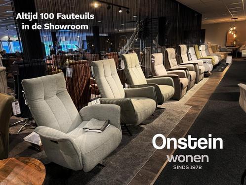 Sta Op Stoelen Relaxfauteuils op voorraad Showroom Zutphen, Huis en Inrichting, Fauteuils, Nieuw, Hout, Kunststof, Leer, Metaal