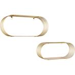 Wandrek - Muurplanken - Trion Yoelle - 2-delig - Goud -, Huis en Inrichting, Ophalen of Verzenden, Nieuw