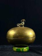 Decoratief ornament - Frankrijk - Art Deco Goudkleurig brons