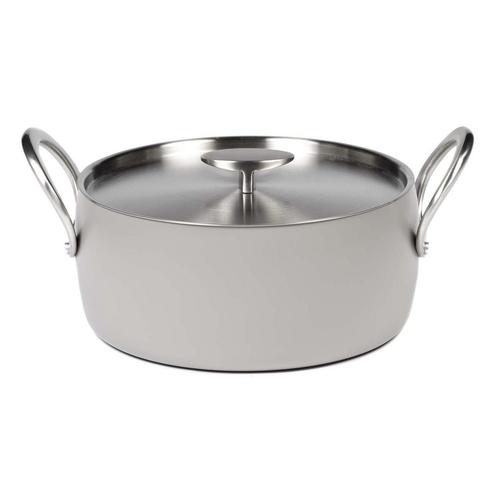 Serax Pure by Pascale Naessens Kookpan - Grijs - 24 cm, Huis en Inrichting, Keuken | Potten en Pannen, Verzenden
