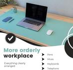 2dekans | Wurk bureau onderlegger - 80 x 40 cm - turquoise, Ophalen of Verzenden, Zo goed als nieuw, Enricher-12-8