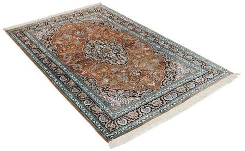 Originele Kasjmierzijde tapijt - Vloerkleed - 196 cm - 129, Huis en Inrichting, Stoffering | Tapijten en Kleden