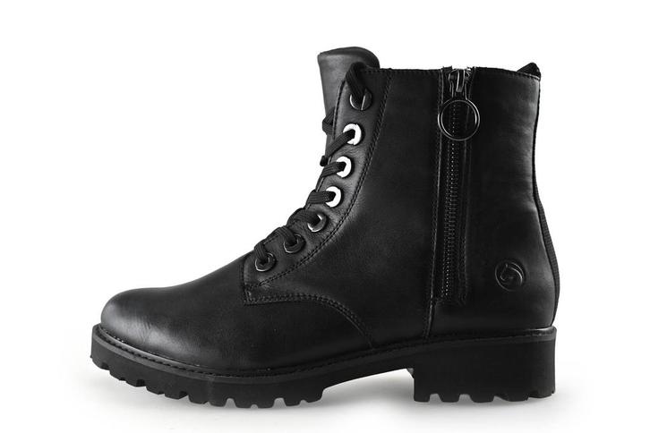 Remonte Veterboots in maat 40 Zwart | 15% korting, Kleding | Dames, Schoenen, Zwart, Zo goed als nieuw, Overige typen, Verzenden