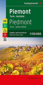 Wegenkaart - Fietskaart AK0619 Piemonte enTurijn en Aosta, Boeken, Nieuw, Verzenden