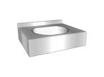 meervoudige wastafel | RVS | 600(b)x515(d)x(h)200 mm, Verzenden, Nieuw in verpakking
