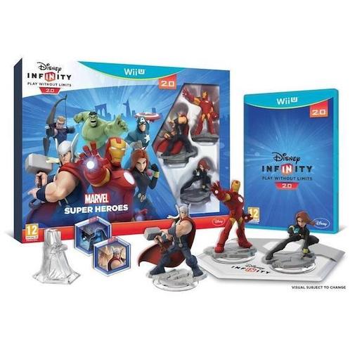 Disney Infinity 2.0 Marvel Super Heroes Starter Pack - Wii U, Spelcomputers en Games, Games | Nintendo Wii U, Zo goed als nieuw
