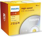 Philips CD-R 700 MB 10 stuks jewel case, Computers en Software, Beschrijfbare discs, Verzenden, Nieuw