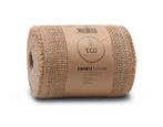 Jute band Naturel open structuur 15 cm rol 40 meter, Hobby en Vrije tijd, Ophalen of Verzenden, Nieuw