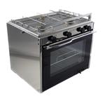 Techimpex XL3 3-pits gaskomfoor en oven, Watersport en Boten, Ophalen of Verzenden, Nieuw