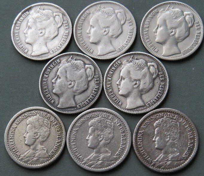 Nederland. Wilhelmina. 1/2 Gulden, Postzegels en Munten, Munten | Nederland
