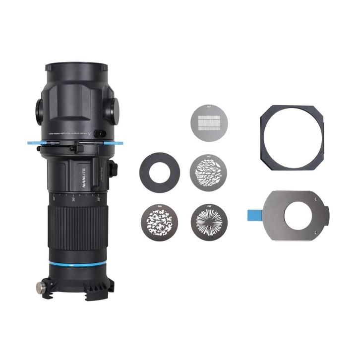 Nanlite Bowens Mount Projection Attachment 25-45 Degrees, Audio, Tv en Foto, Fotografie | Fotostudio en Toebehoren, Overige typen