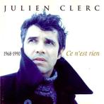 cd - Julien Clerc - Ce NEst Rien (1968-1990), Zo goed als nieuw, Verzenden