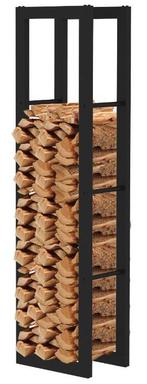 Haardhoutopslag - Design Houtrek - 150x40x25cm., Ophalen of Verzenden, Nieuw, Hout, Vrijstaand