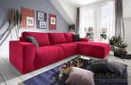 Loungebank Marle - hoekbanken - Roze, Nieuw, Stof