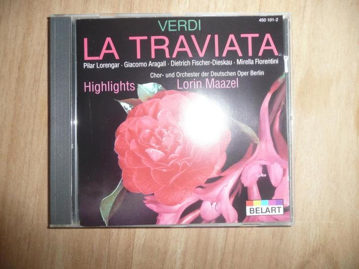 Verdi - La Traviata, Cd's en Dvd's, Cd's | Klassiek, Zo goed als nieuw, Verzenden