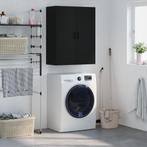 vidaXL Hangkast 69,5x34x90 cm zwart, Verzenden, Nieuw, 50 tot 100 cm, Minder dan 100 cm