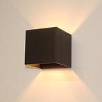 Tweedekans | Goliving lamp – Wandlamp zwart binnen en buiten, Huis en Inrichting, Ophalen of Verzenden, Zo goed als nieuw