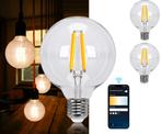 E27 LED lamp - Dimbaar - Filament lamp - 6W - 2 stuks - Aigo, Verzenden, Zo goed als nieuw